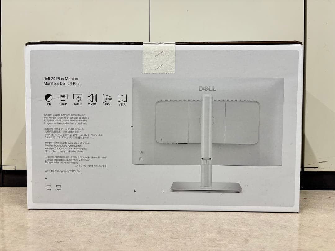 【新品】Dell 24 Plusモニター - S2425HSM