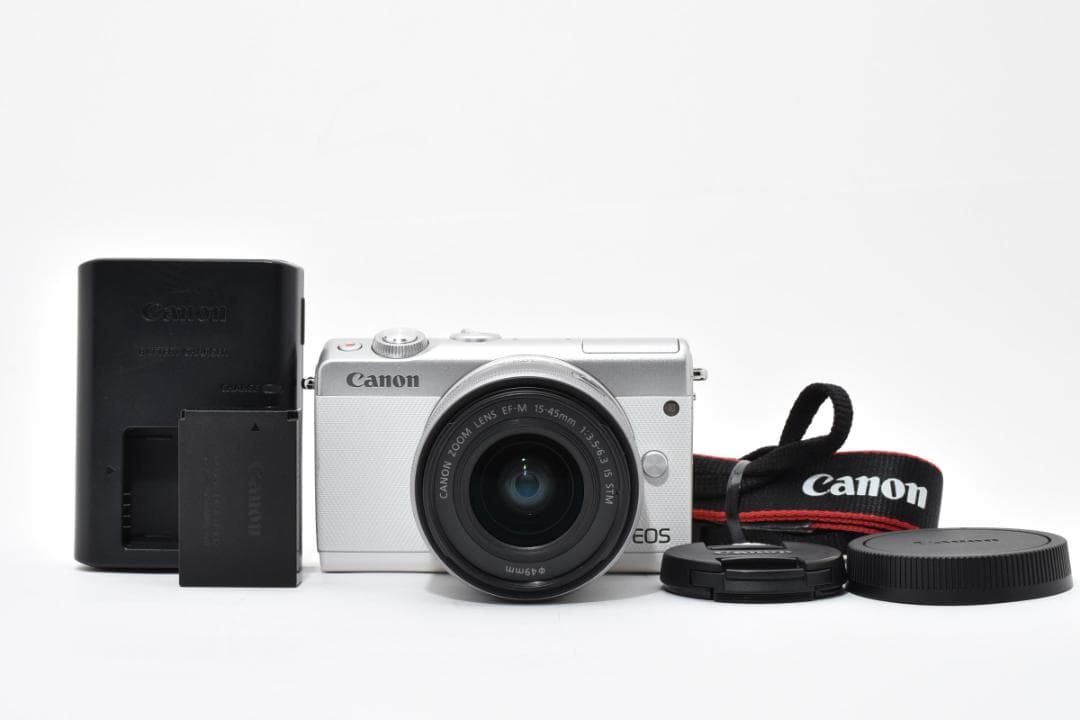 ■美品■Canon キヤノン EOS M100 レンズキット