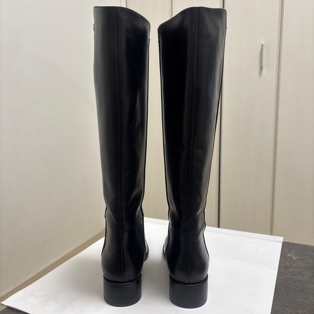 極美品　MARGARET HOWELLマーガレットハウエル ロングブーツ 厚底