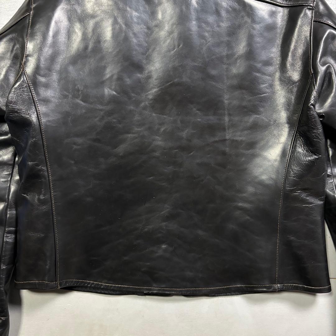 GARUDA leather レザージャケット　ホースハイド　馬革　42 XL