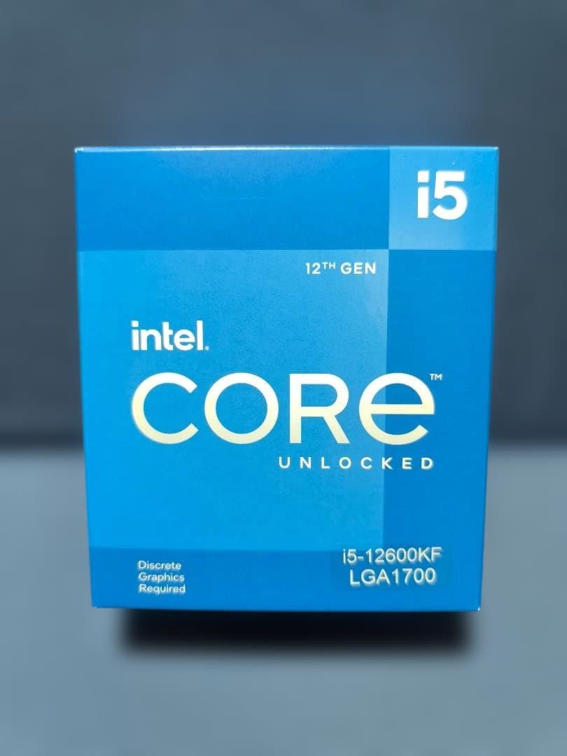 インテル Corei5 プロセッサー 12600KF 3.7GHz新品未開封