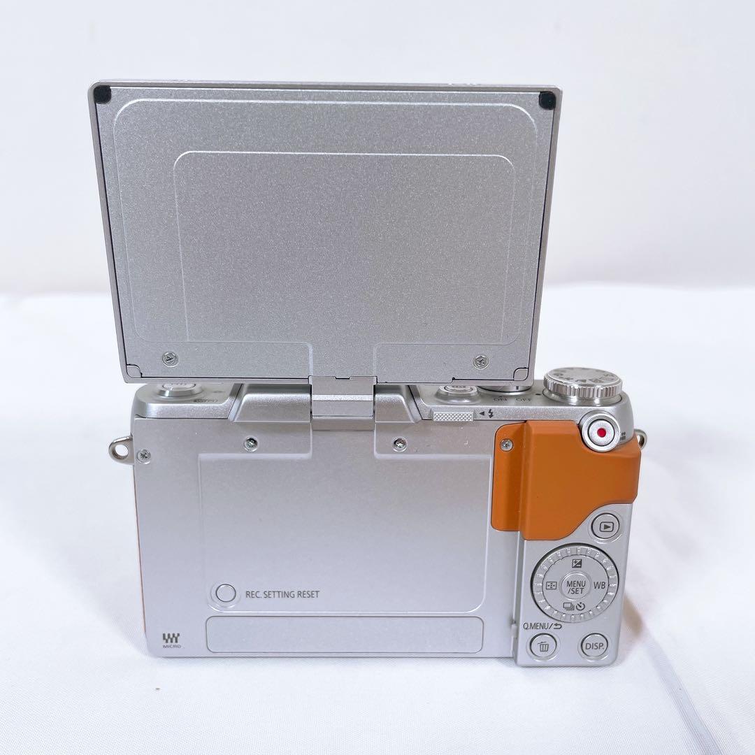 【美品】 Panasonic ミラーレス一眼 DMC-GF7W-T