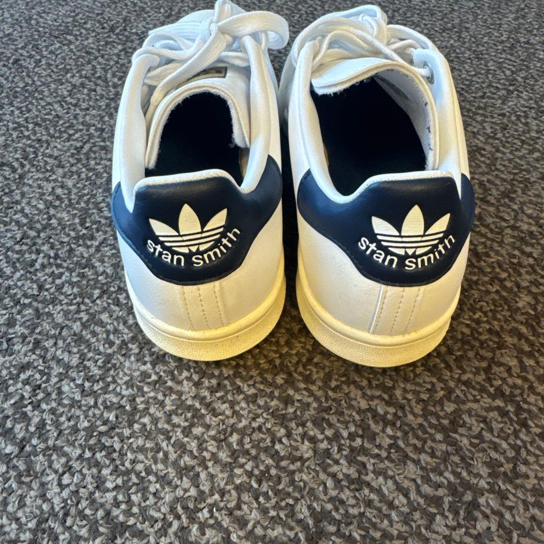 adidas Stan Smith ゴルフホワイトスニーカー 6.5 US