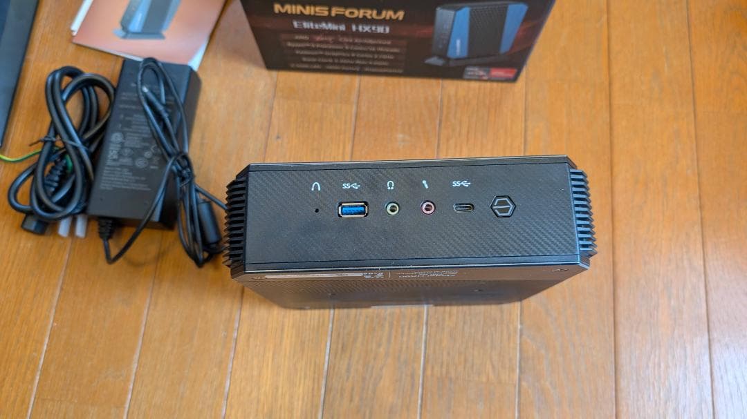 【ミニPC】MINISFORUM EliteMini HX90＋SSD500G