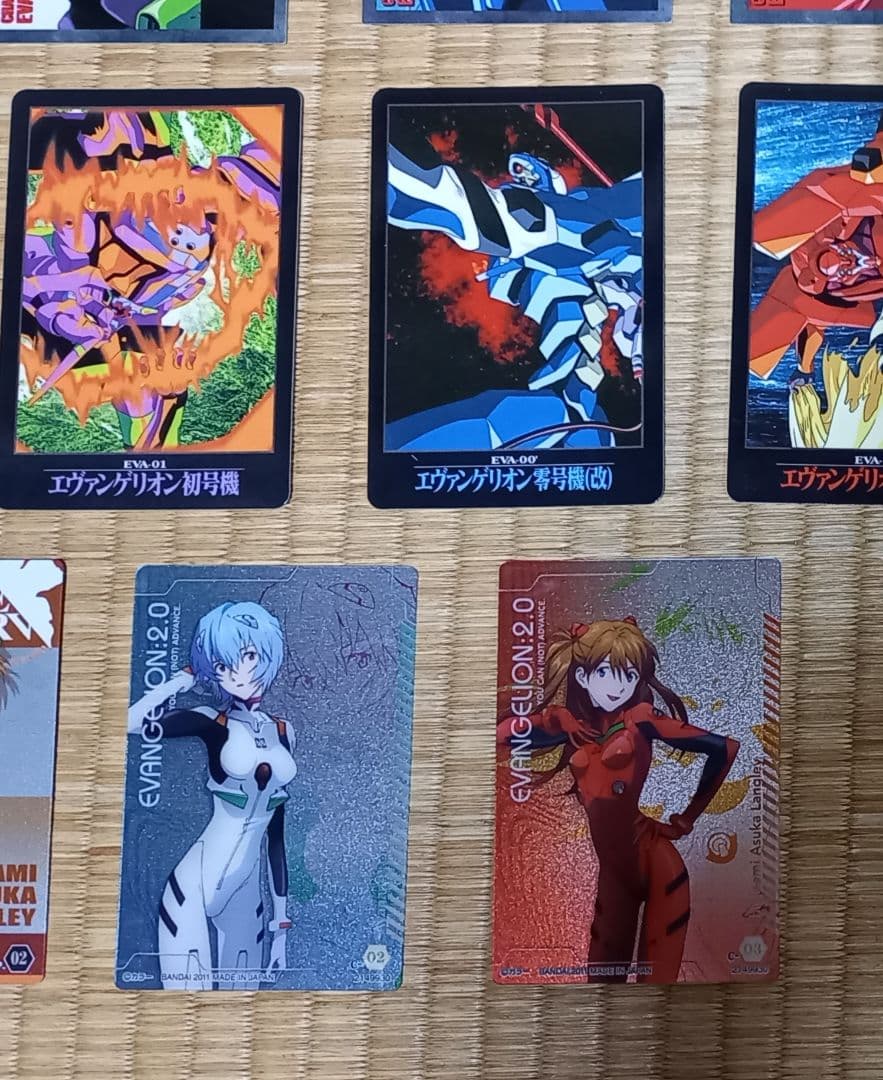 エヴァンゲリオン　カード　劇場版DVD特典等　綾波　アスカ　16枚セット