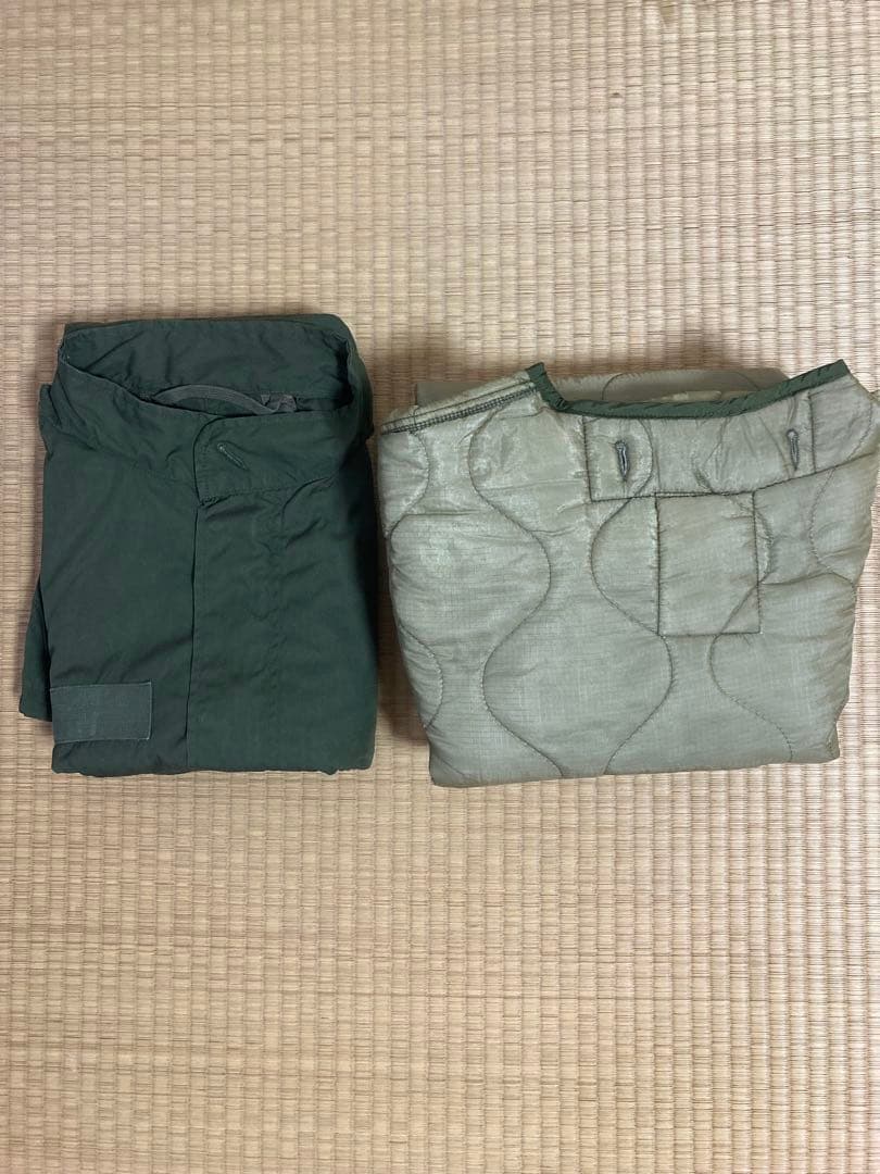 米軍実物　デッドストックM65フィッシュテールパーカー　ライナー付　M