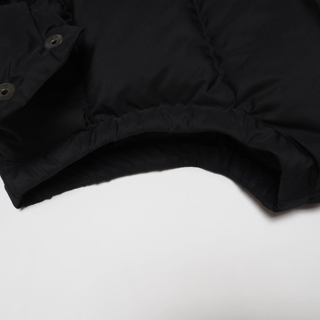 POLO RALPH LAUREN ポニー刺繍 2WAY肉厚ダウンベスト 黒S