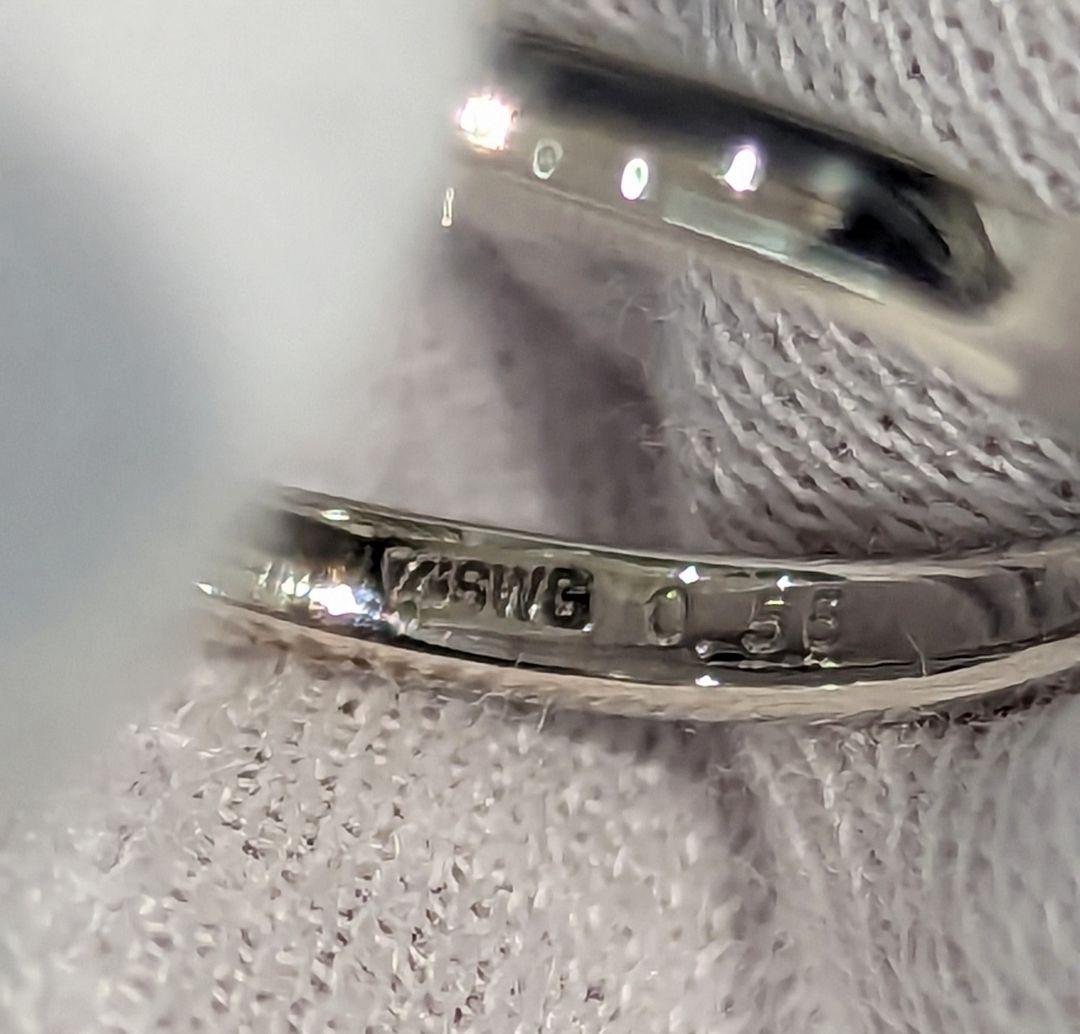 Ｋ18WG/タンザナイト/ダイヤモンドリング