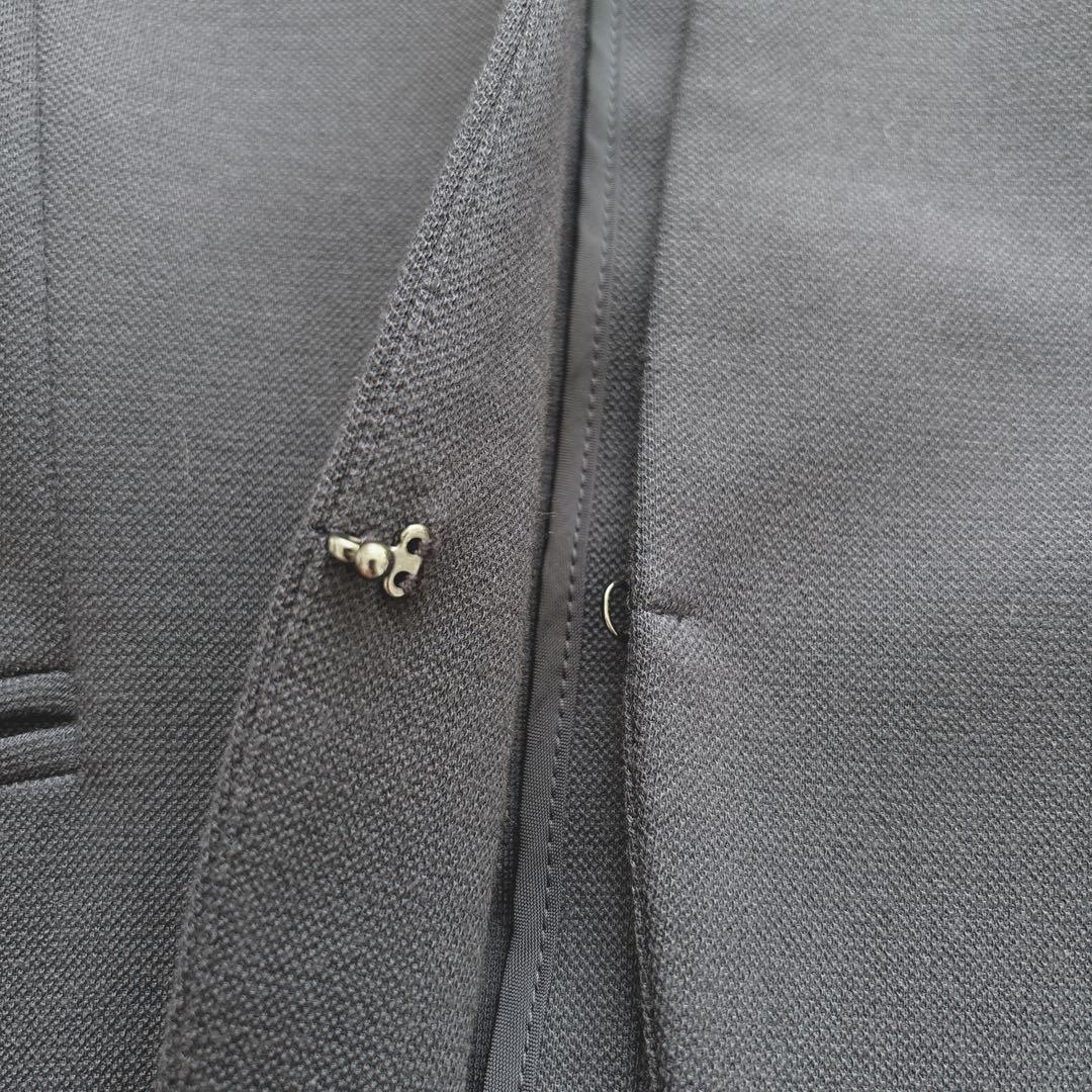 美品✨NEMIKA パンツスーツ ネイビー ストレッチ レリアン オケージョン