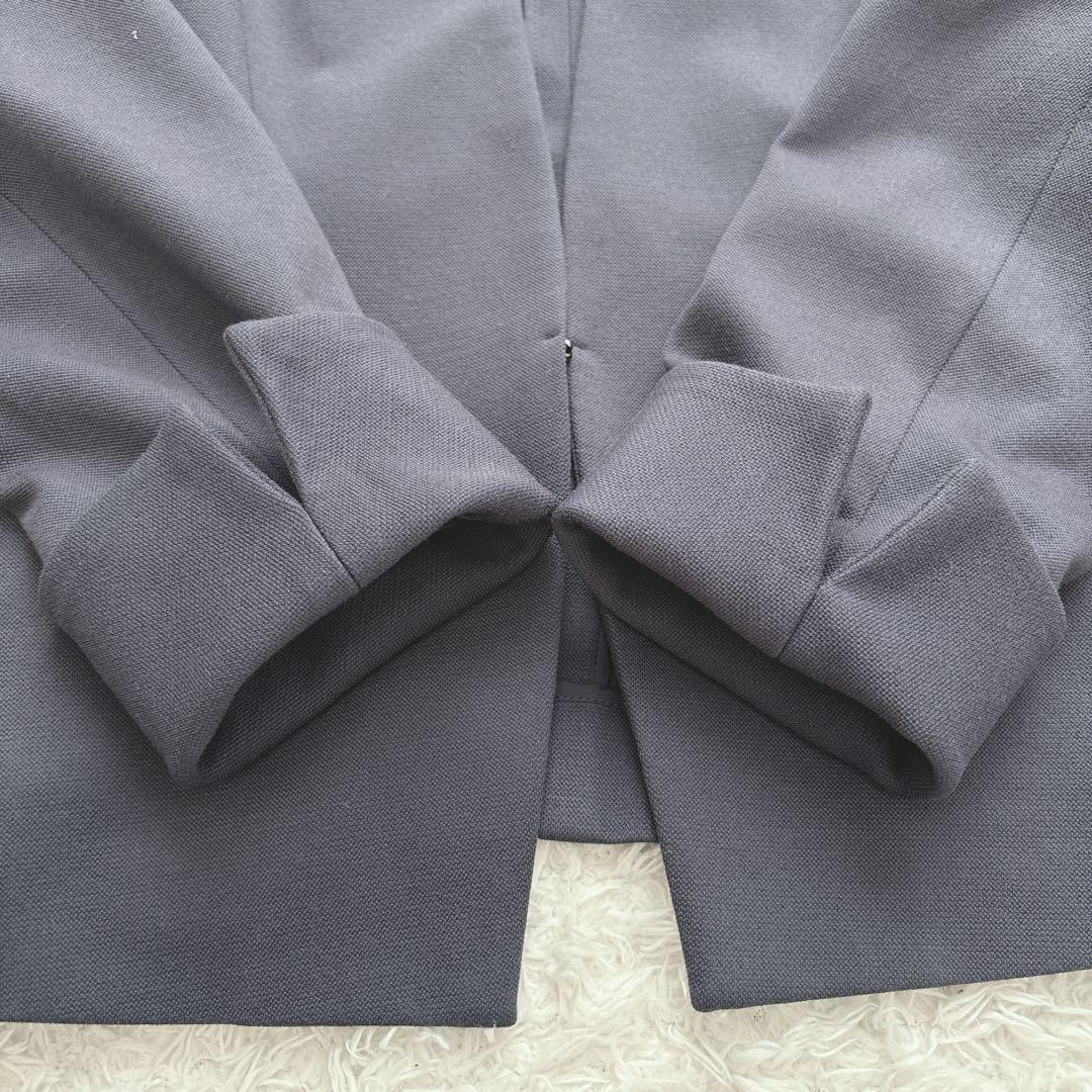 美品✨NEMIKA パンツスーツ ネイビー ストレッチ レリアン オケージョン