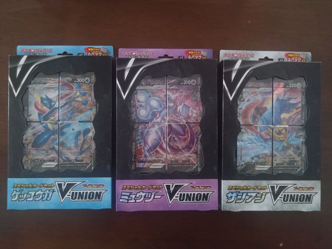 ポケモンカードゲーム　スペシャルカードセット　Ｖユニオン ゲッコウガ　ミュウツー