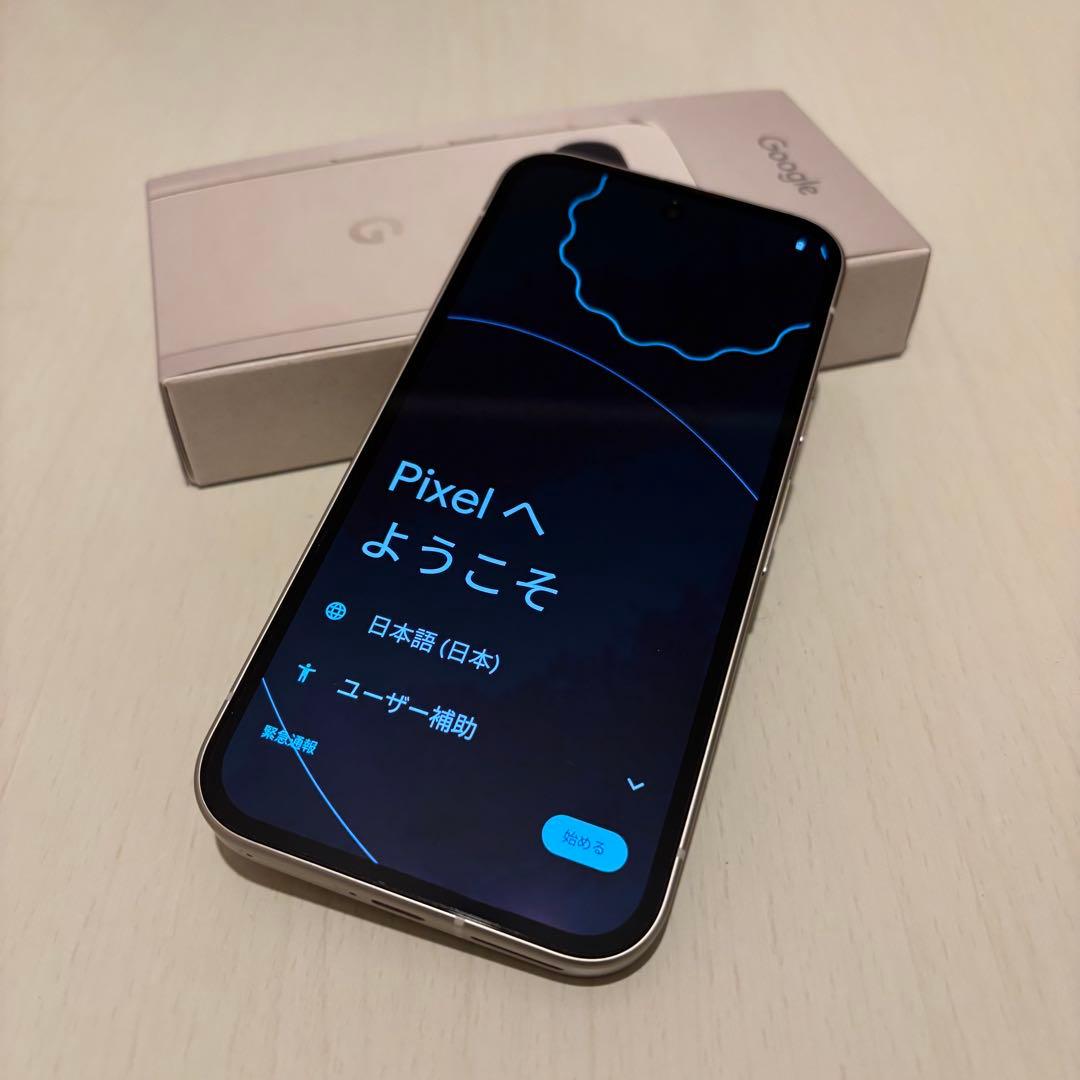 美品 Google Pixel 9a Porcelain ポーセリン