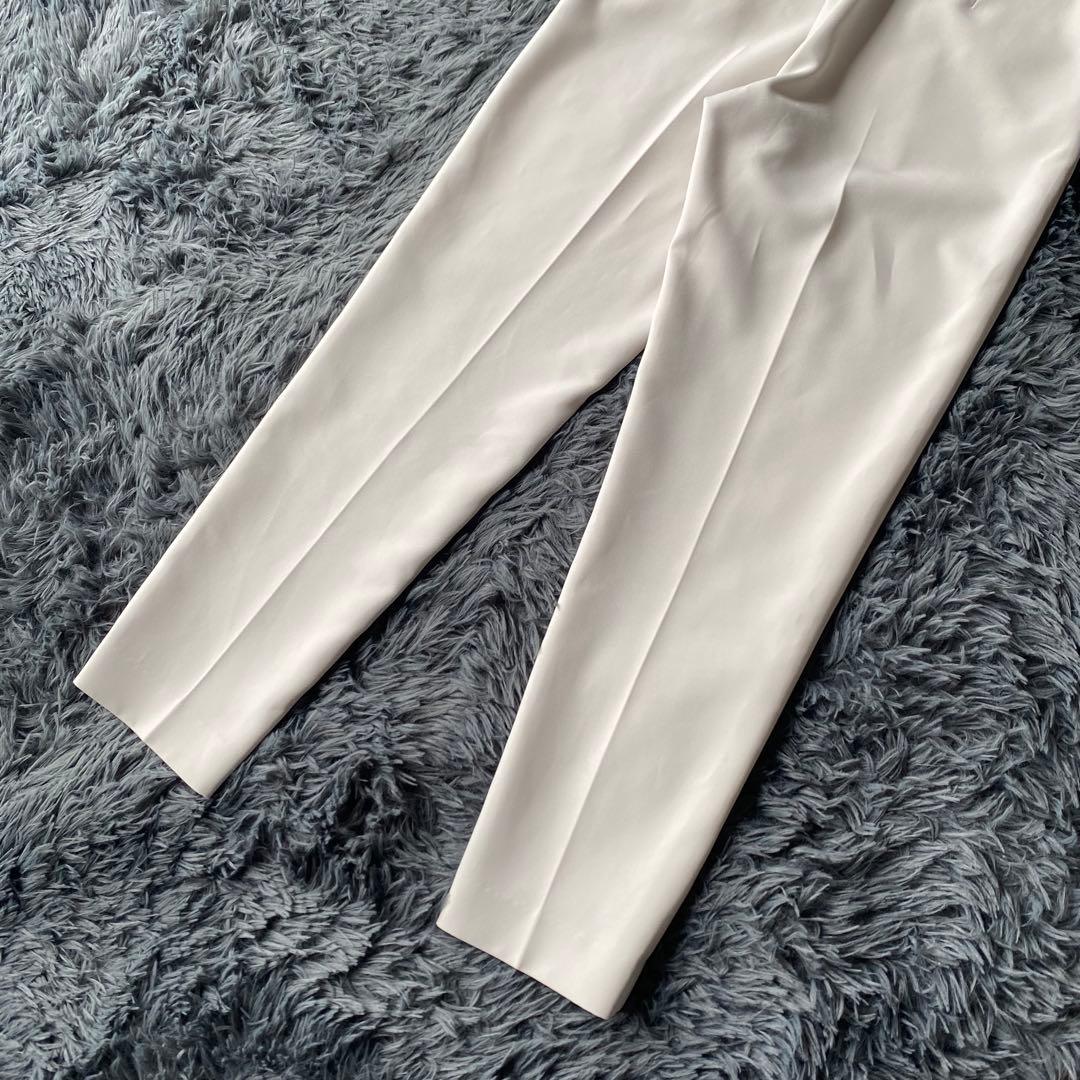 ナチュラルビューティーベーシック ノーカラーセットアップ パンツスーツ L