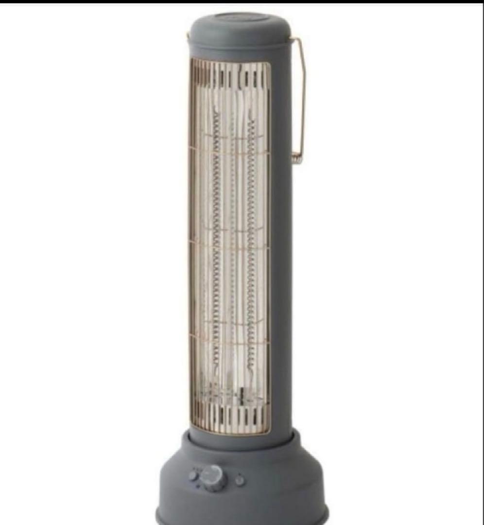 ブルーノ カーボンヒーター 新品未使用 グレー