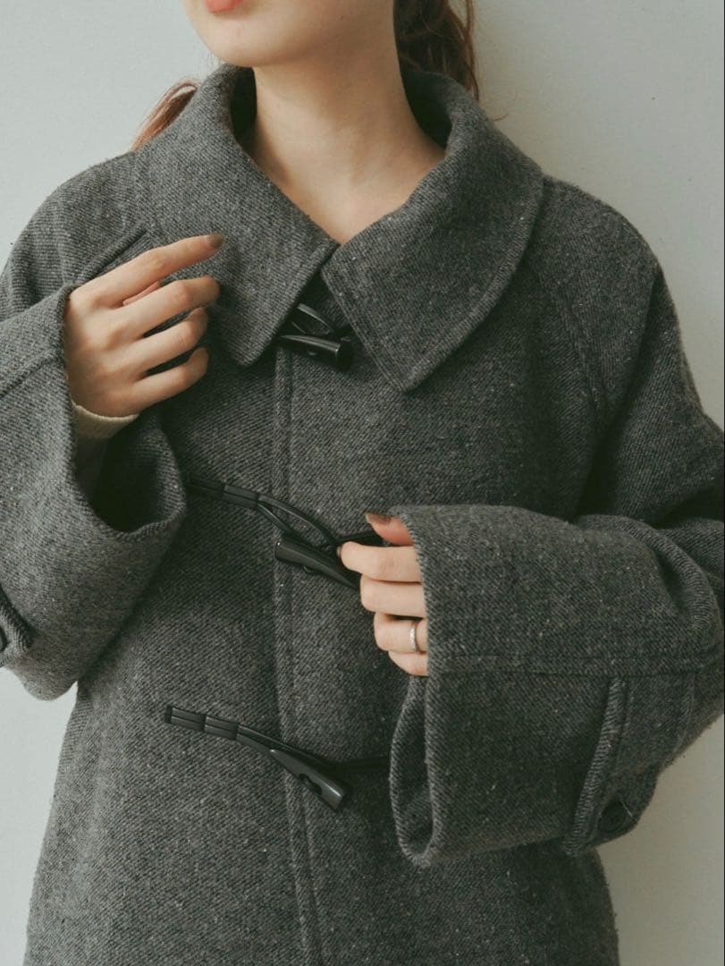 kastaneダッフルフレアコート　ベスト付き