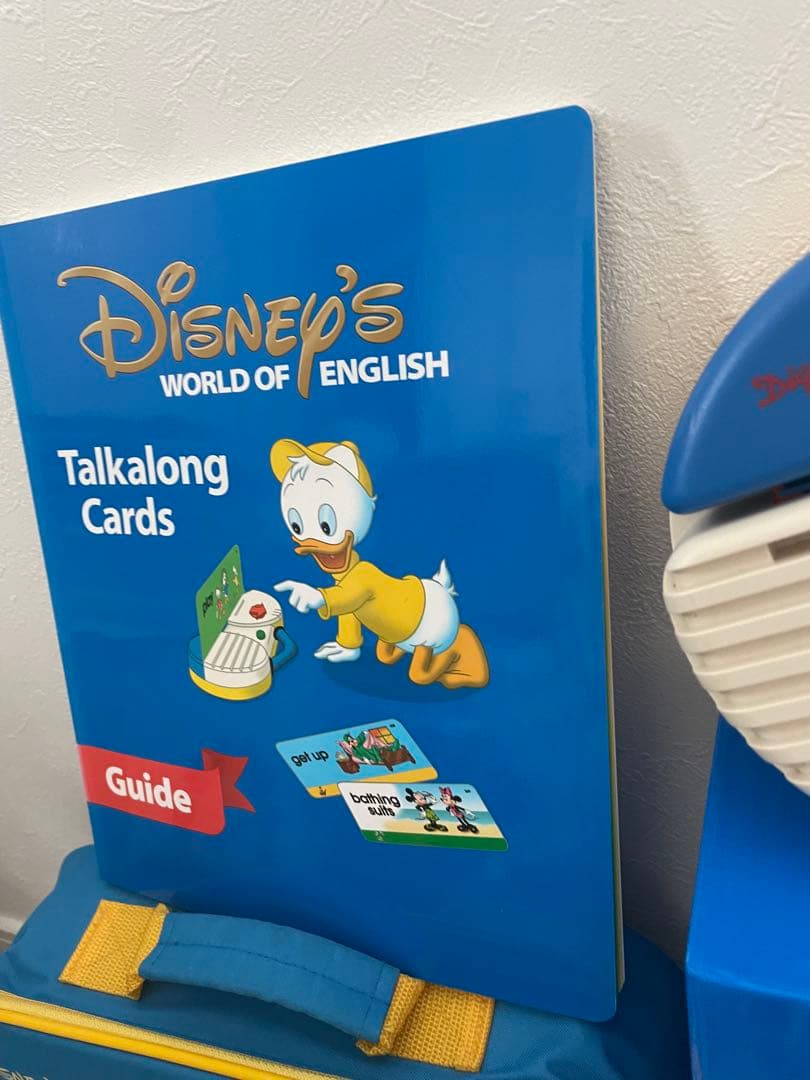 DWE ディズニー英語システム　トークアロング　Q&Aカードセット 美品　617