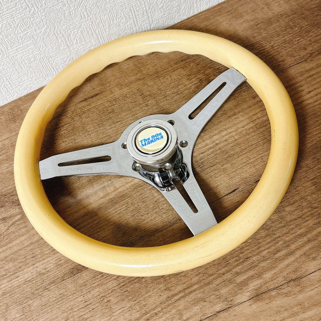 ウッドハンドル　ウッドステアリング　31Φ USDM 旧車　90年代　カスタム