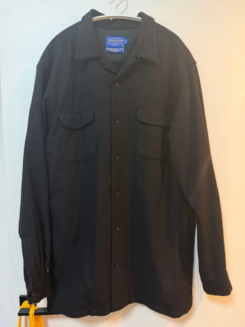 PENDLETON ペンドルトン　ボードシャツ　ソリッド　ブラック