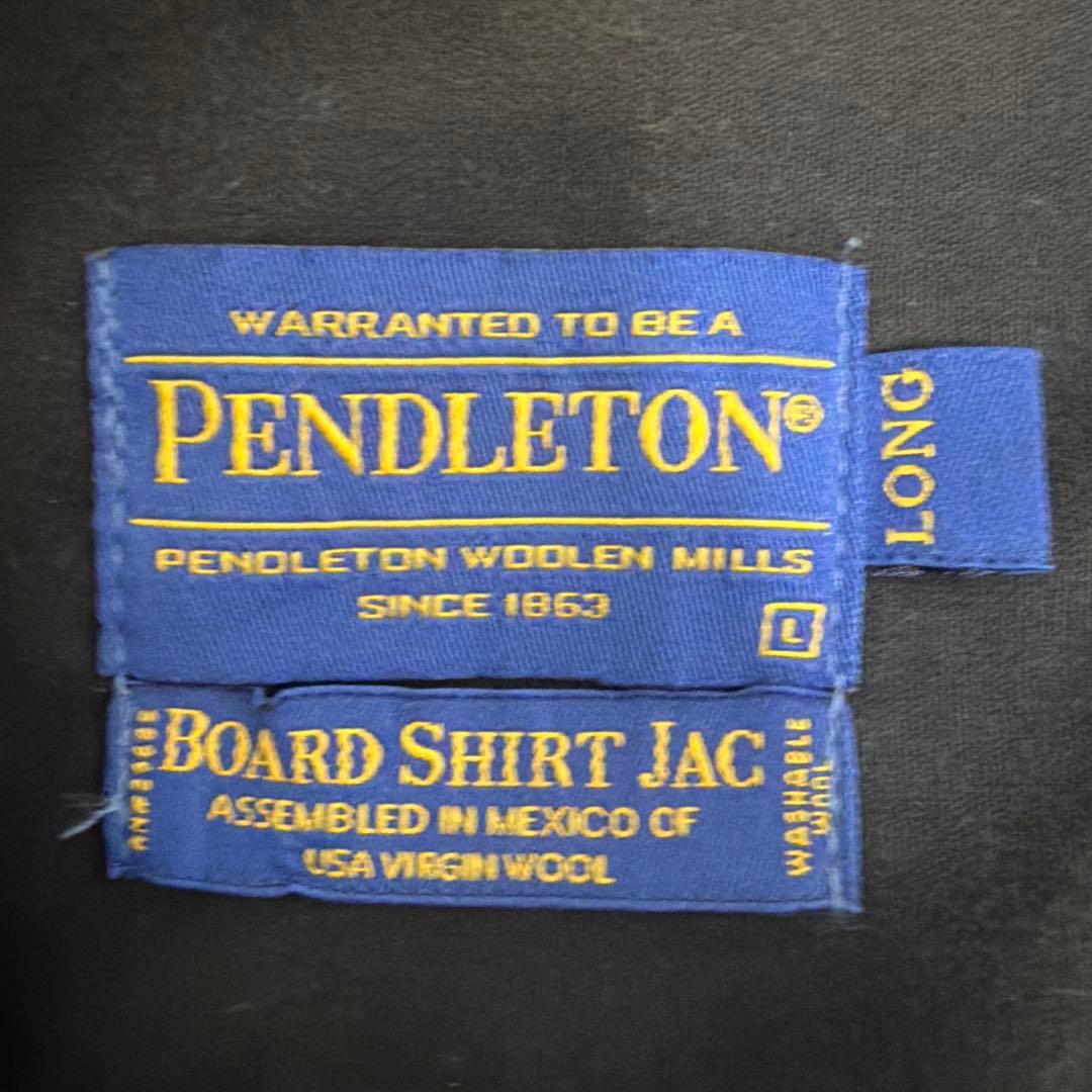 PENDLETON ペンドルトン　ボードシャツ　ソリッド　ブラック