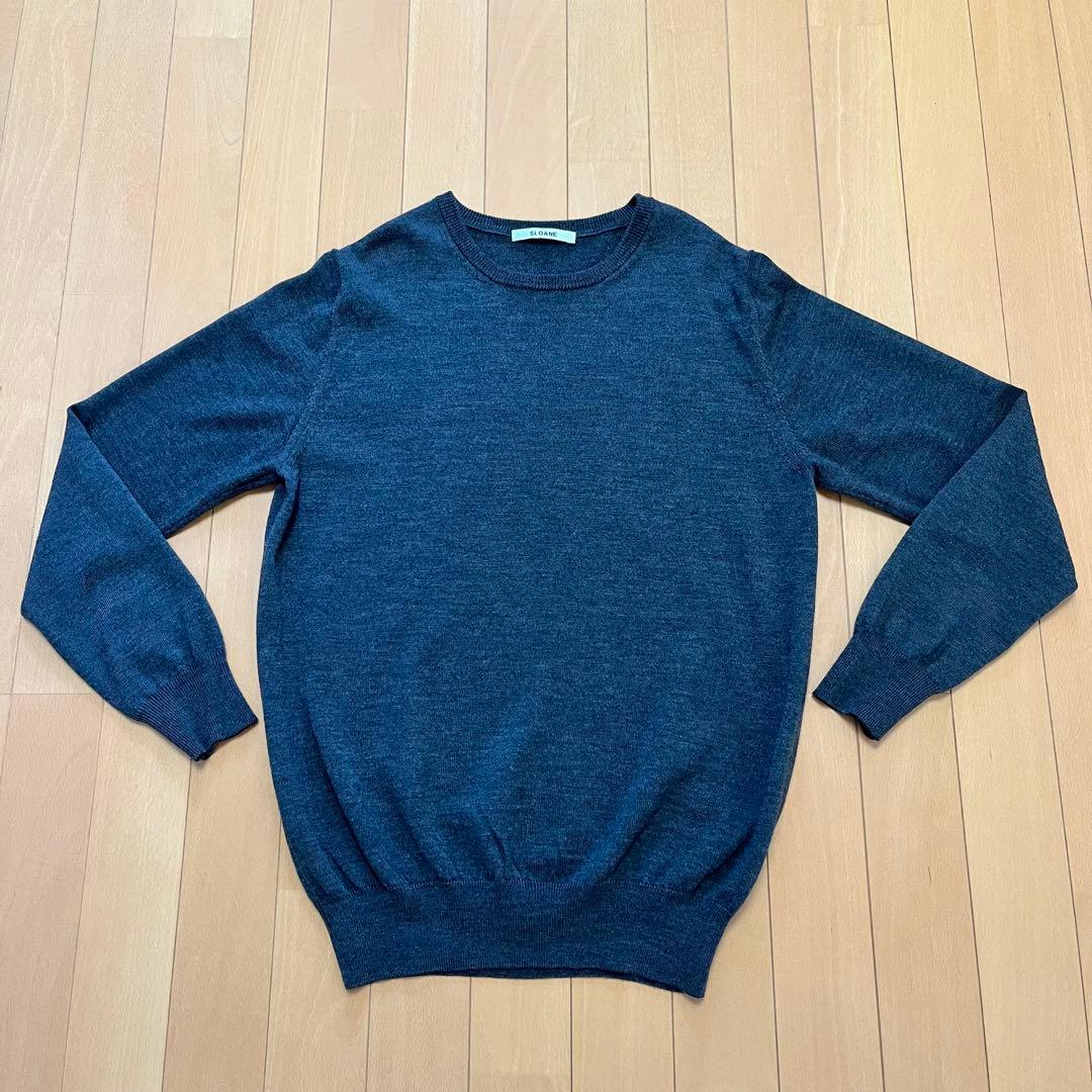 SLOANE mi-mollet別注　クルーネックセーター