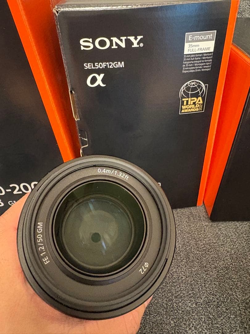 SONY FE 50mm F1.2 GM レンズ早い者勝ち