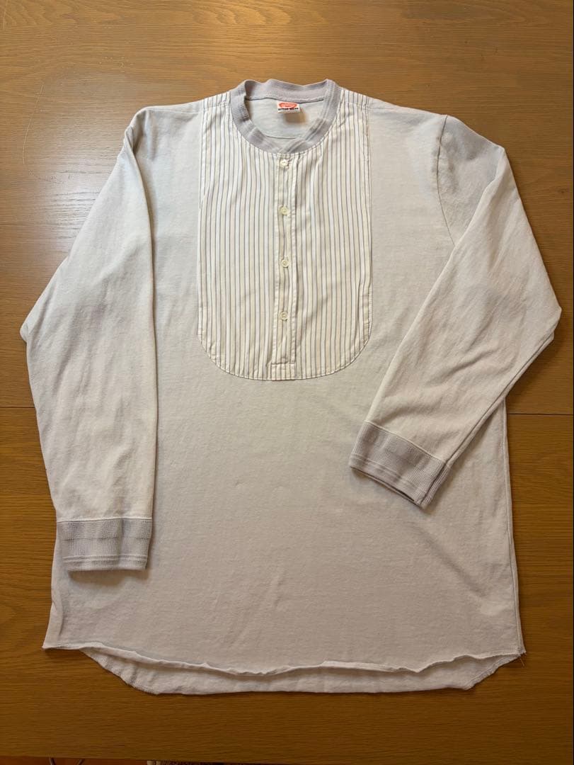 トップス DRY BONES Stripe Grand-pa Shirt L