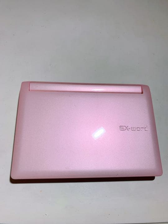 電子辞書 EX word ピンク