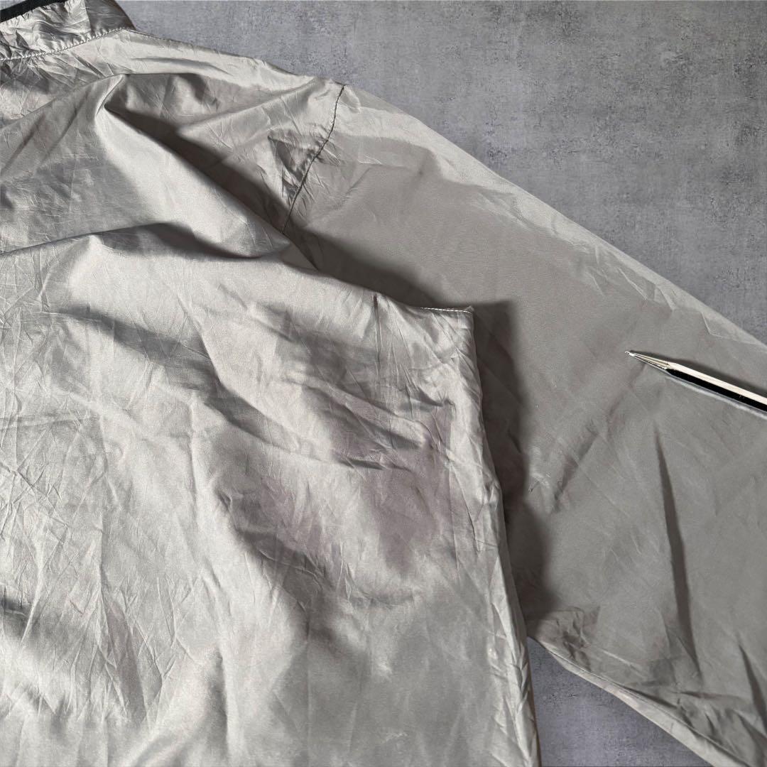 248古着00年代NIKEナイキハーフジッププルオーバー刺繍口ゴスウッシュ元ネタ