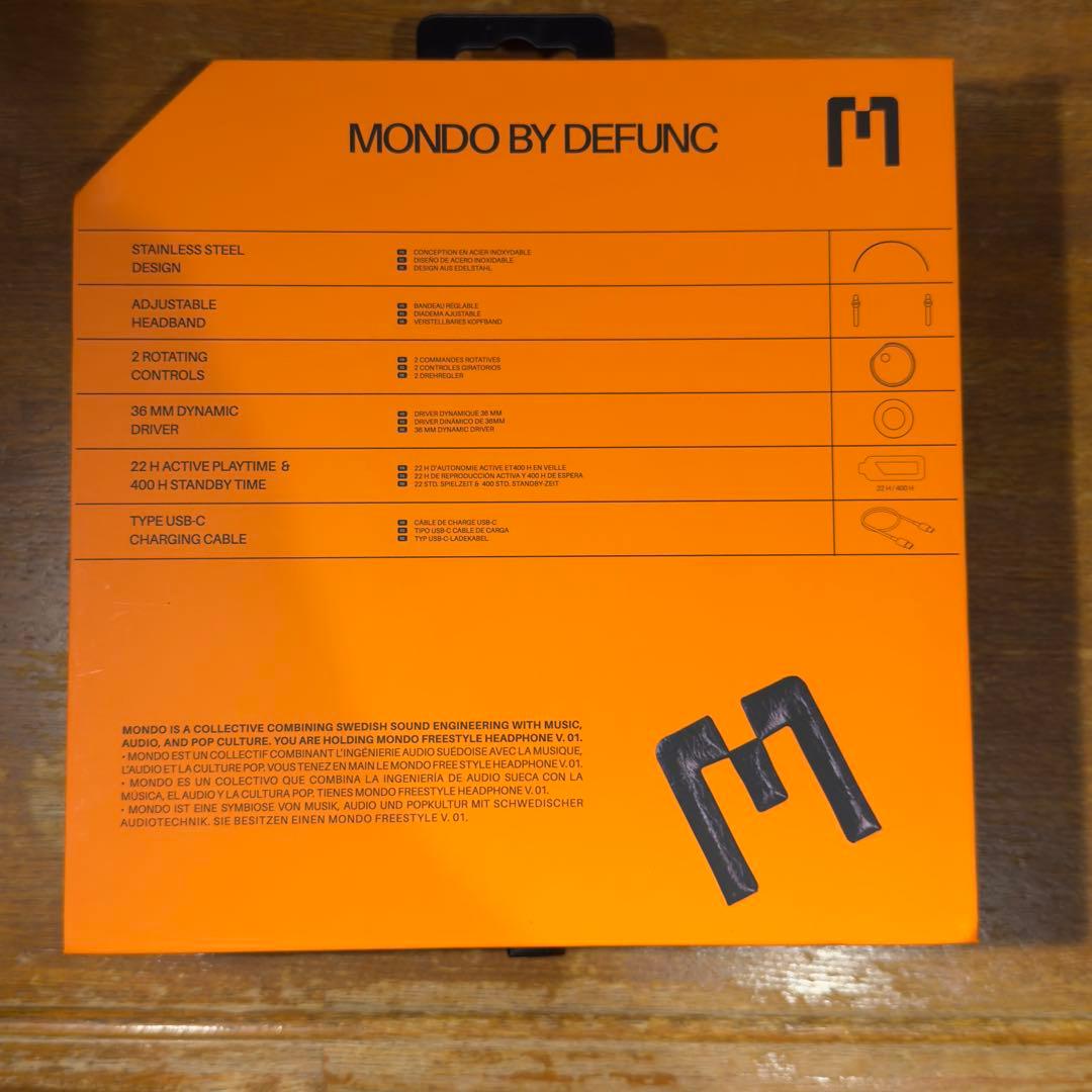 MONDO FreeStyle モンド フリースタイル オンイヤー ヘッドホン