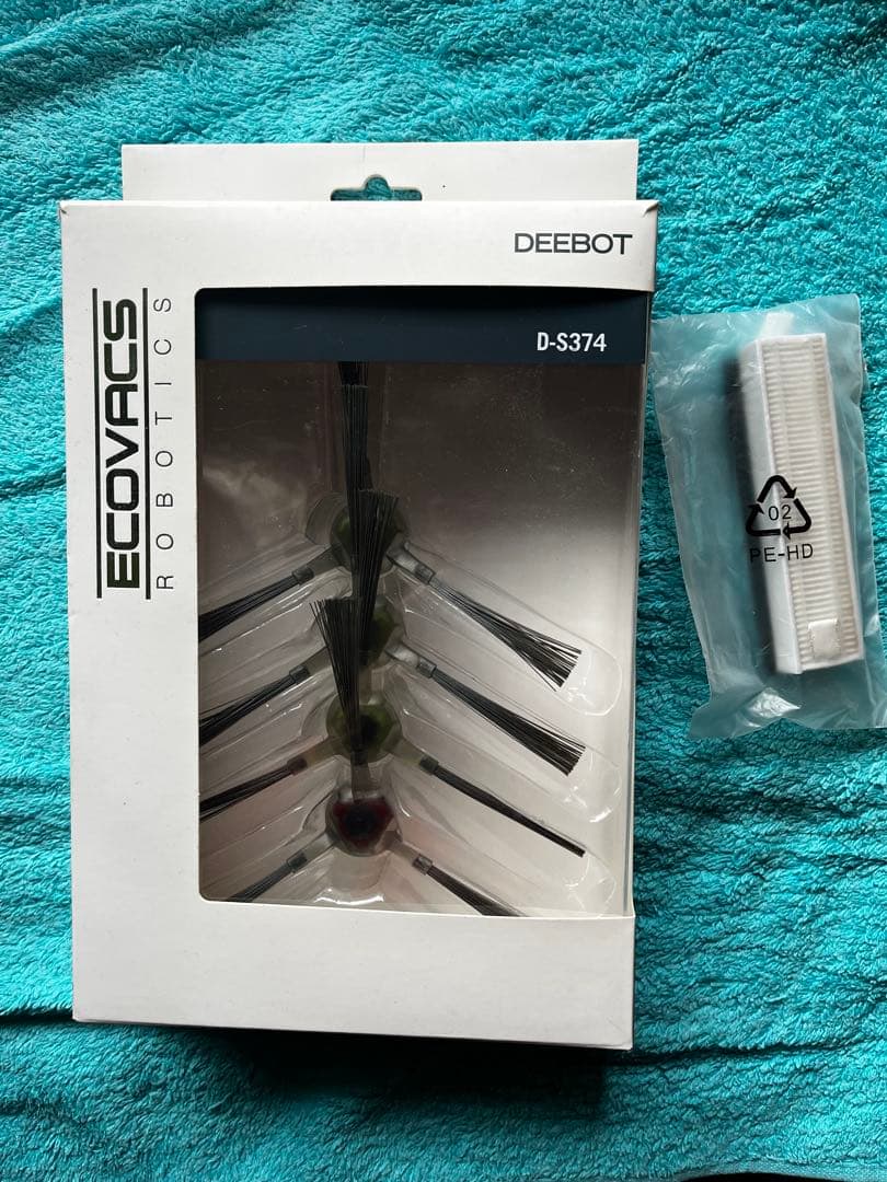 ECOVACS DEEBOT D-S374 サイドブラシ4個セット