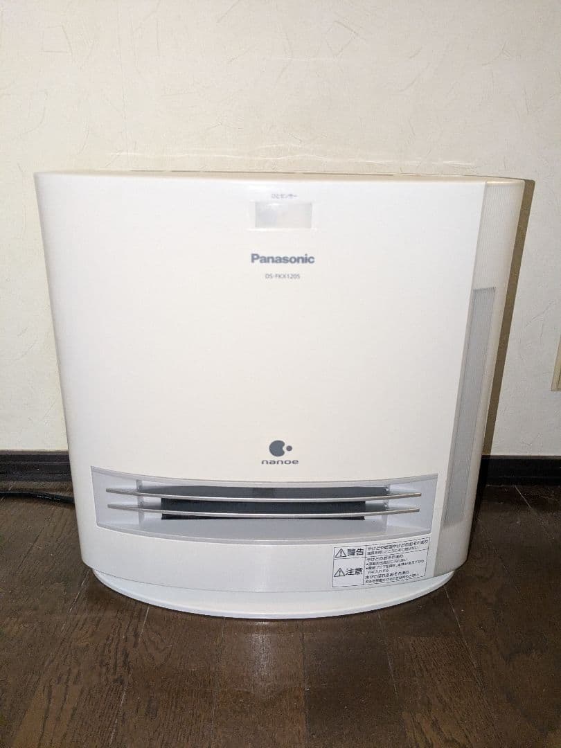 パナソニック　加湿機能付きセラミックファンヒーター　ナノイー搭載