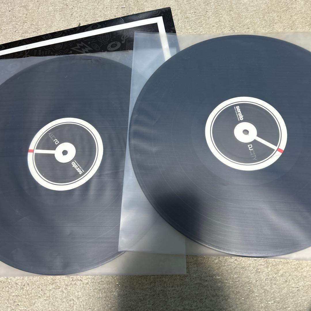dj city × serato vinyl 2枚組　レコード