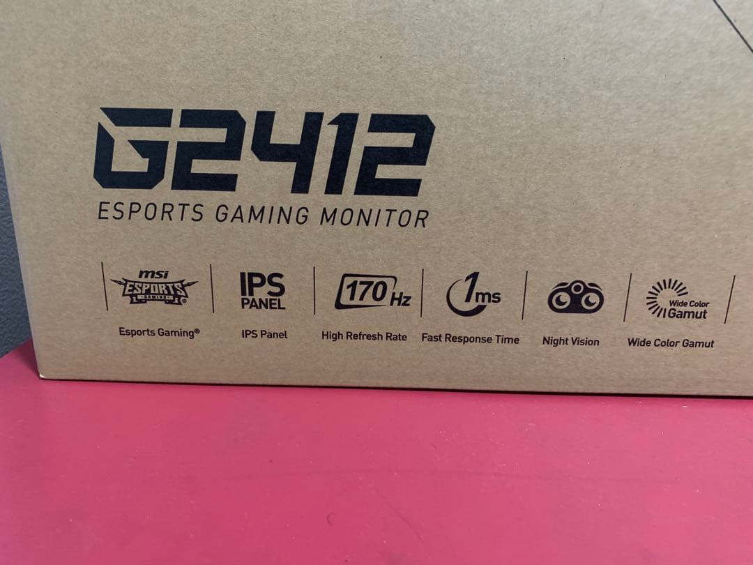 MSI モニター　ゲーム