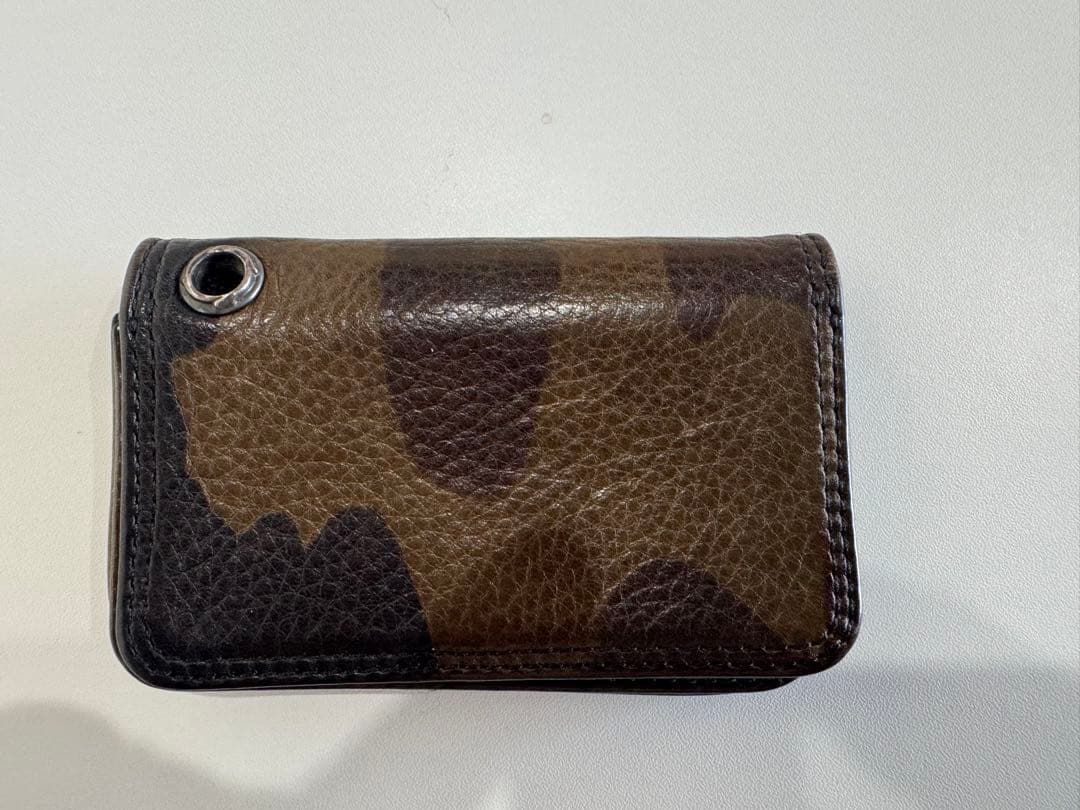 CHROME HEARTSグロメット付きカードケース　カモフラ　迷彩　名刺入れ