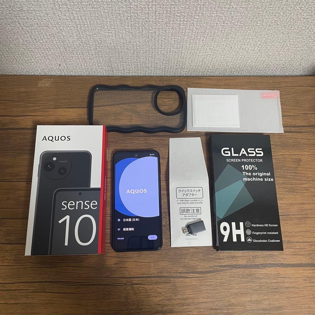 AQUOS sense 10　フルブラック　256 GB　SIMフリー