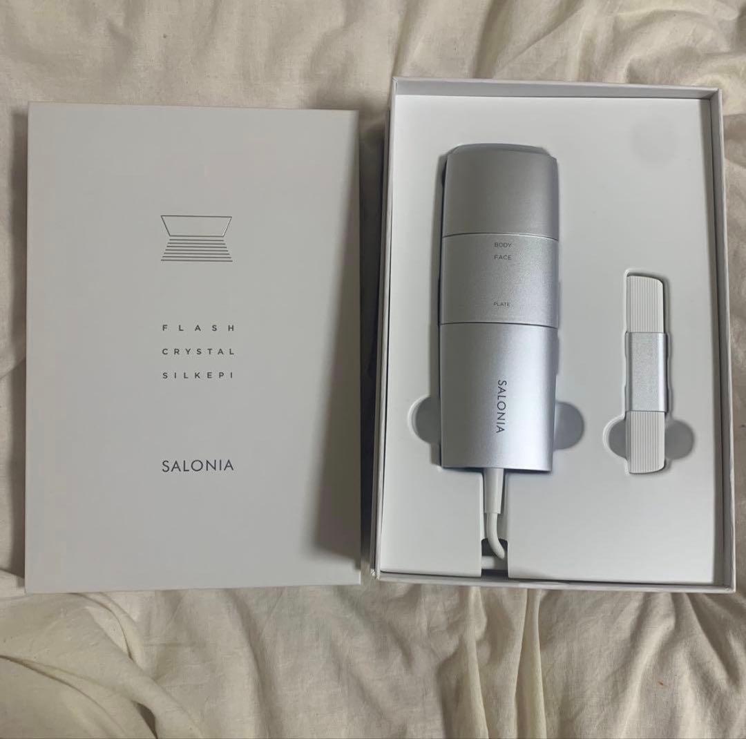 SALONIA サロニア FLASH CRYSTAL SILKEPI 脱毛器