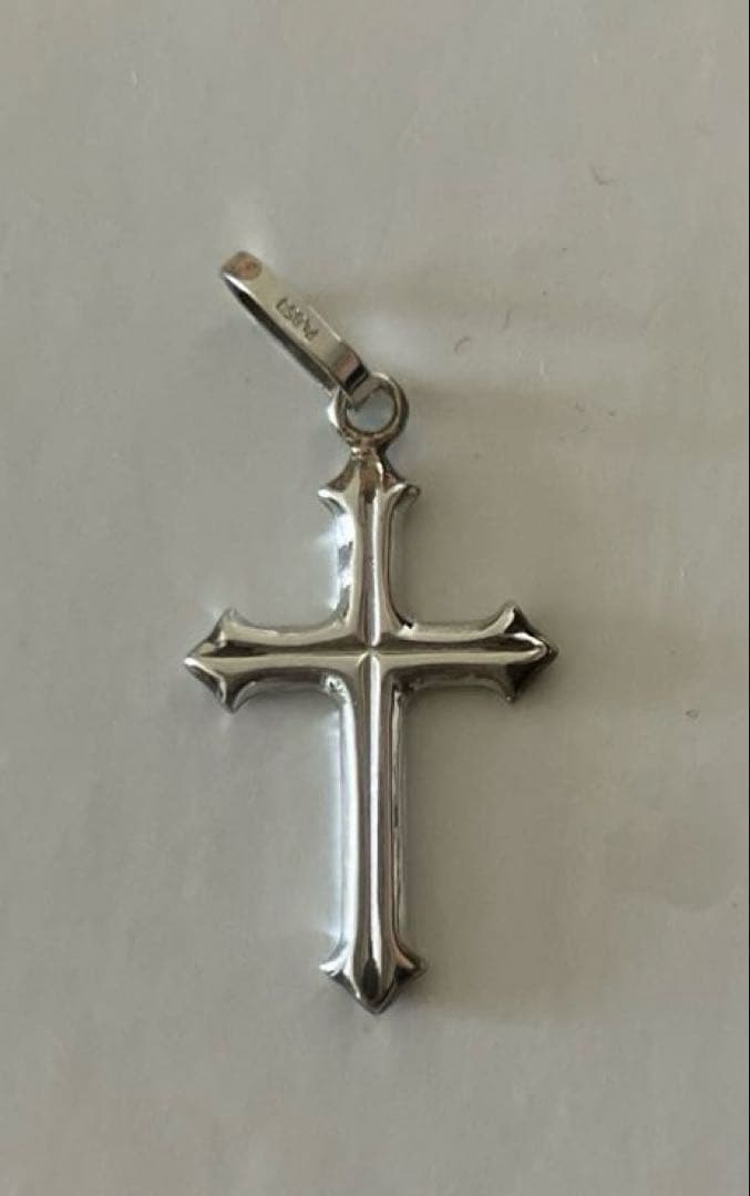 プラチナクロス型 ペンダント　pt850