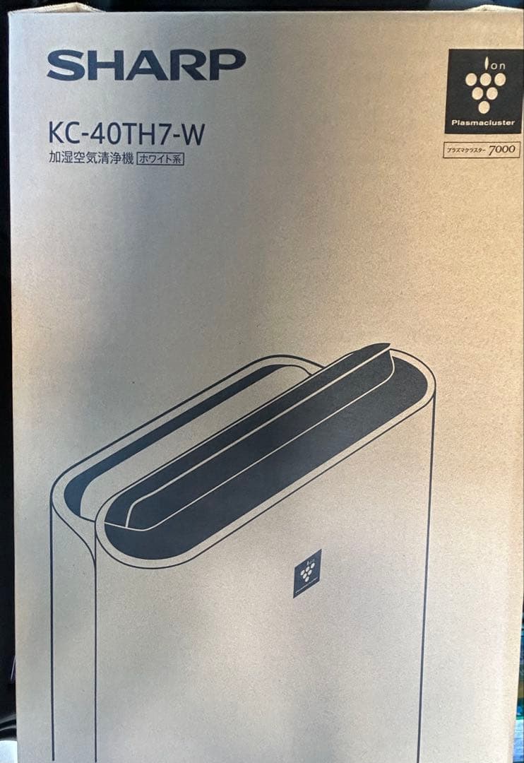 2026年購入　新品未使用 未開封　加湿空気清浄機　SHARP KC-40TH7