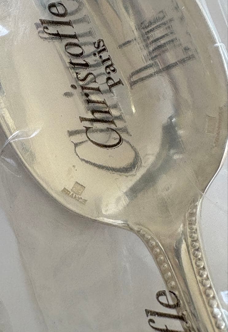 Christofle パール　テーブルスプーン　& フォーク