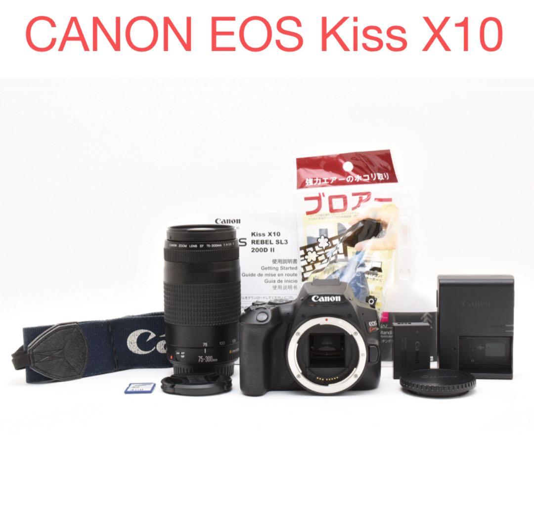 一眼レフカメラ canon kiss x10 / Canon 75-300mm
