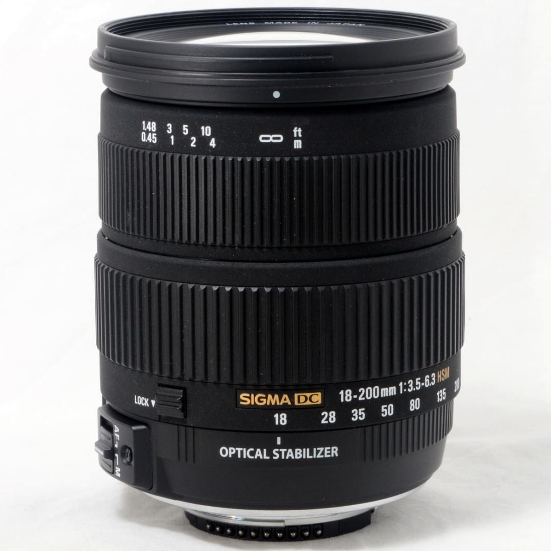 ⭐️美品⭐️SIGMA シグマ 18-200mm DC OS HSM ニコン用