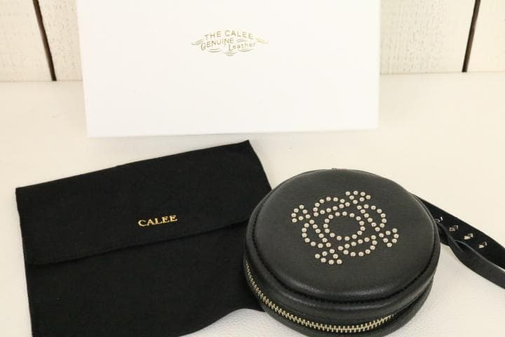 s*）様 【新品】☆CALEE　キャリー：葛屋東京　スタッズレザー　ポマードケー