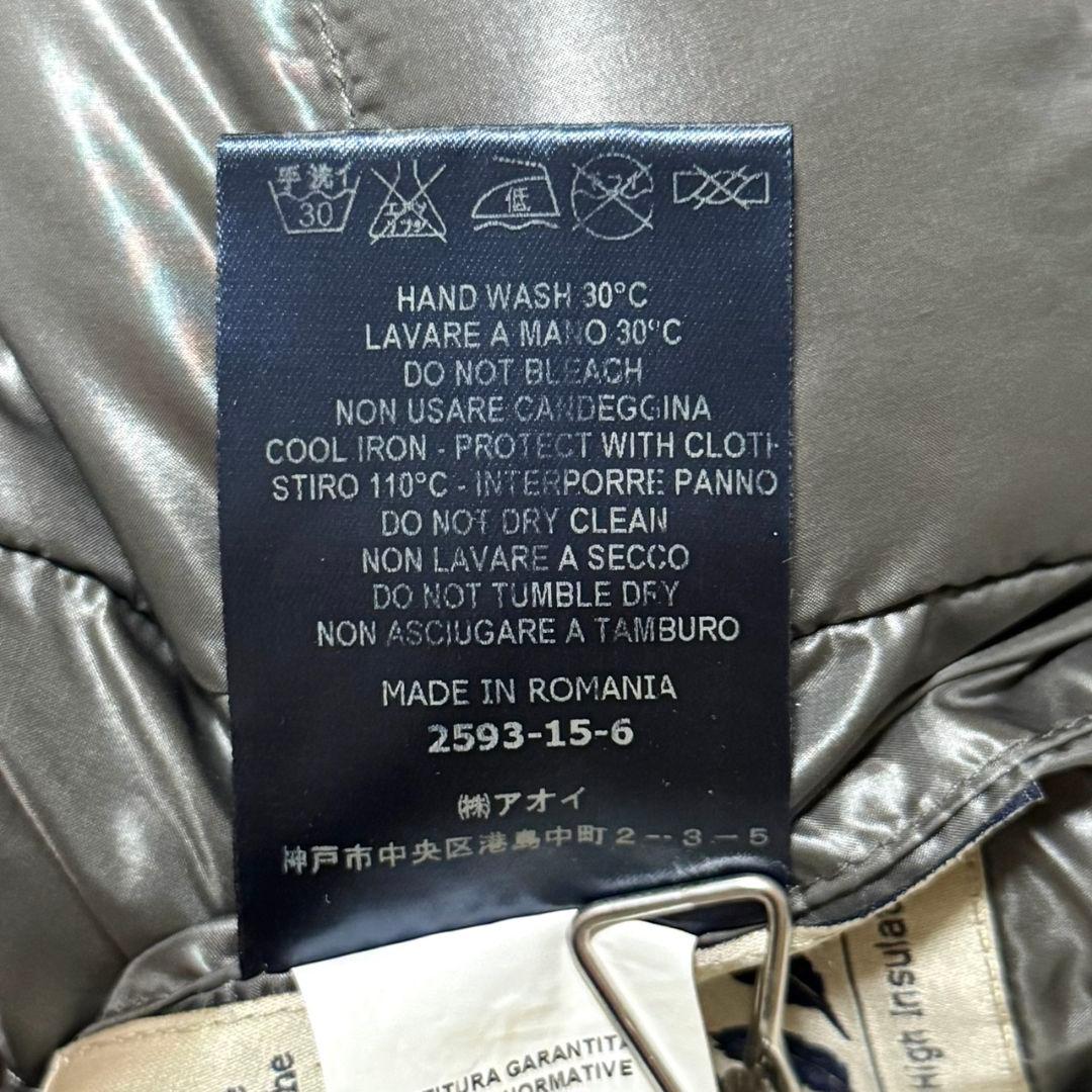 ヘルノ ハイネック リバーシブル ダウンジャケット 38