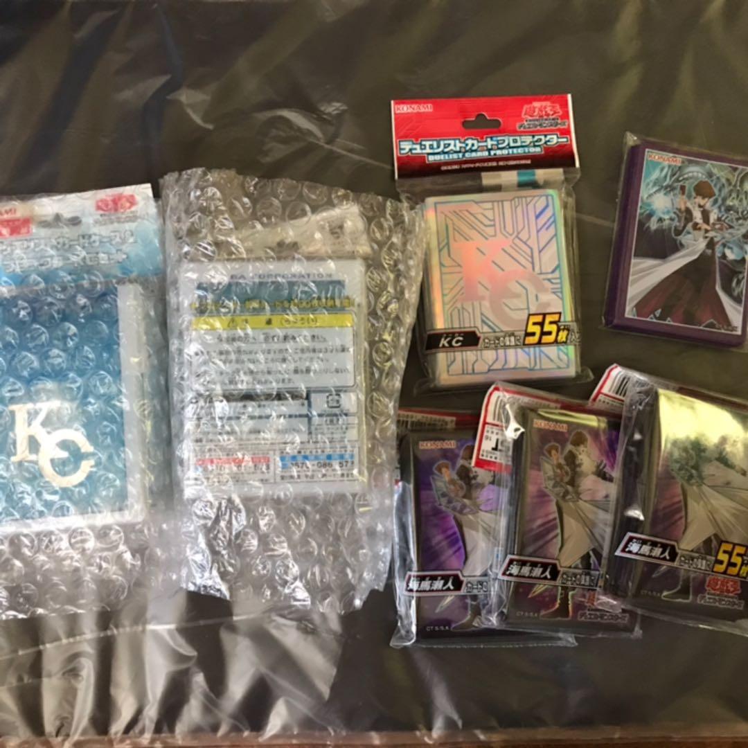 海馬瀬人 スリーブ デュエリストカードケース&プロテクターKC セット　新品