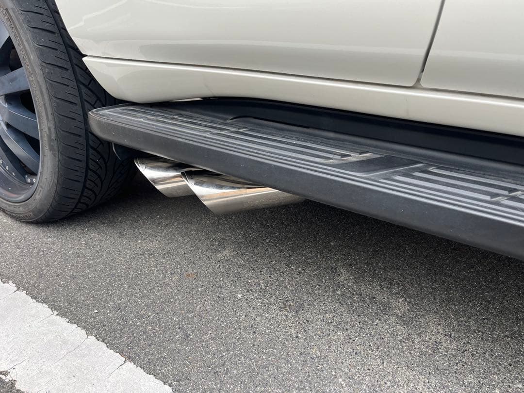 SNOOPY　プラド 150 サイドマフラー