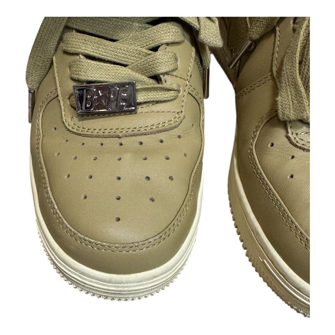【A BATHING APE】BAPE STA low suede beige