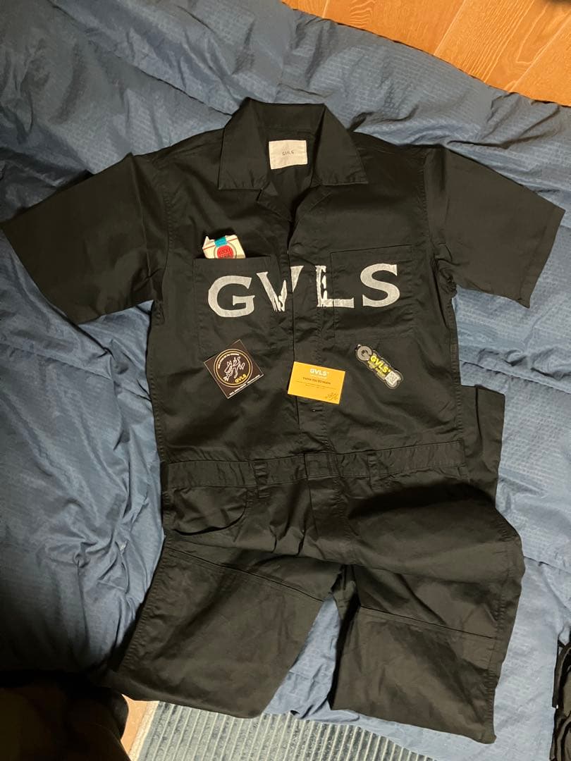 GVLS 2025 S/S ジャンプスーツ 黒