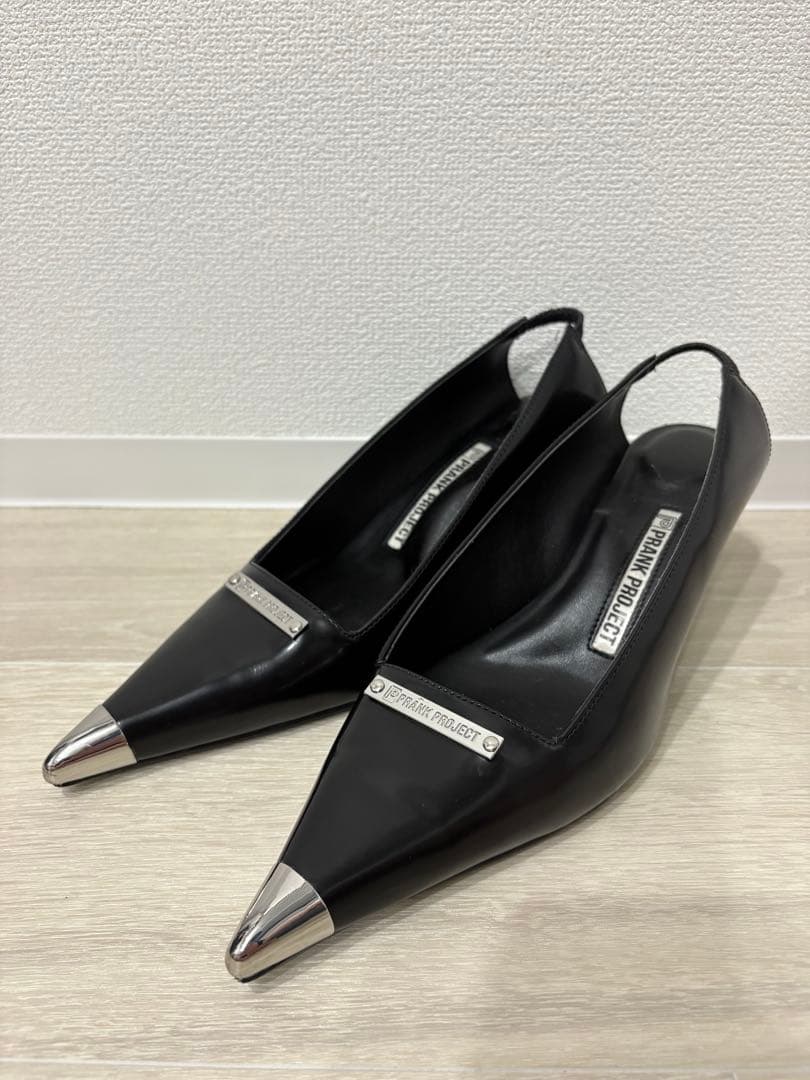 靴 PRANK PROJECT Tocap Back Open Pumps 37