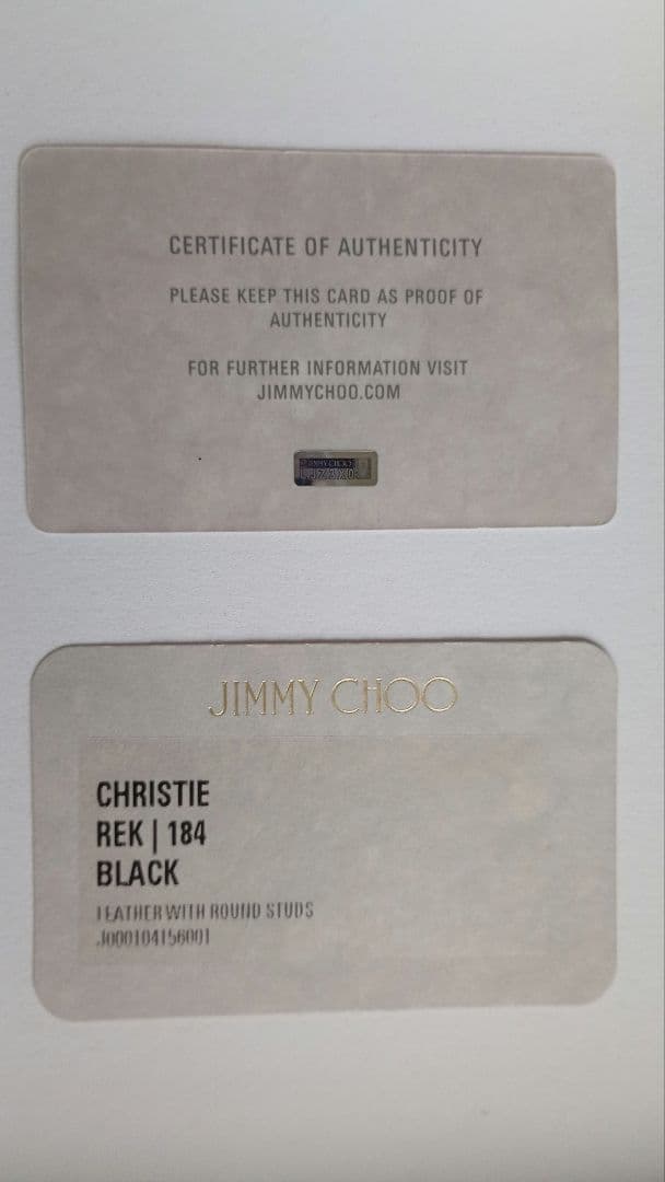 【新品】JIMMY CHOO スタッズレザーウォレット ミドルウォレット財布 黒