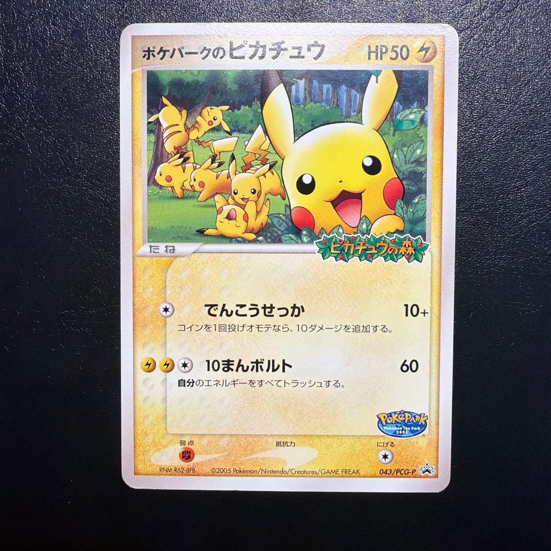 ポケパークのピカチュウ PROMO PCG-Pプロモカード 043/PCG-P